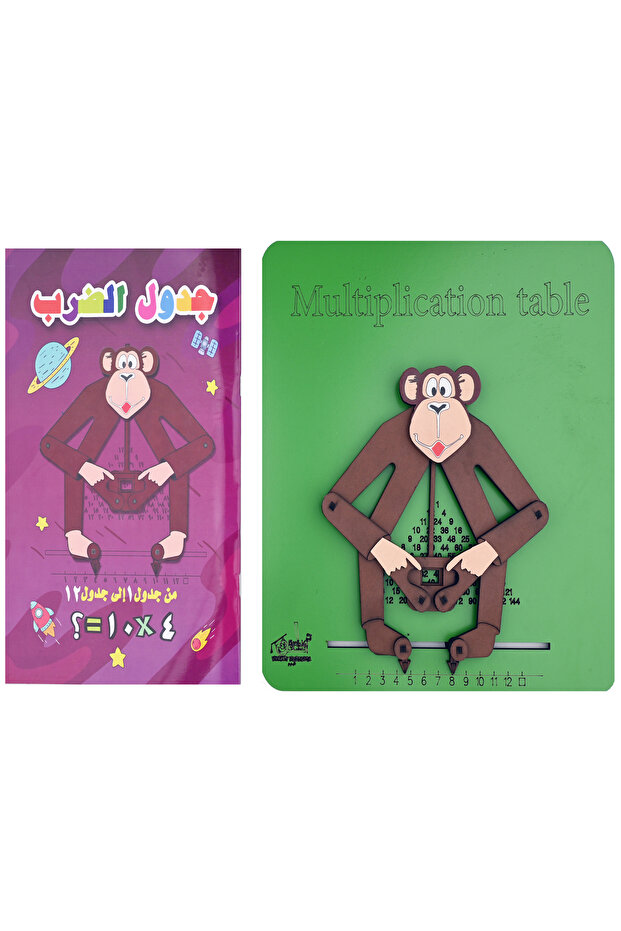 Arabic multiplication table - 3