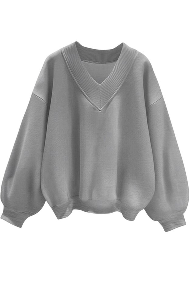 Unisex V-Neck Sweatshirt