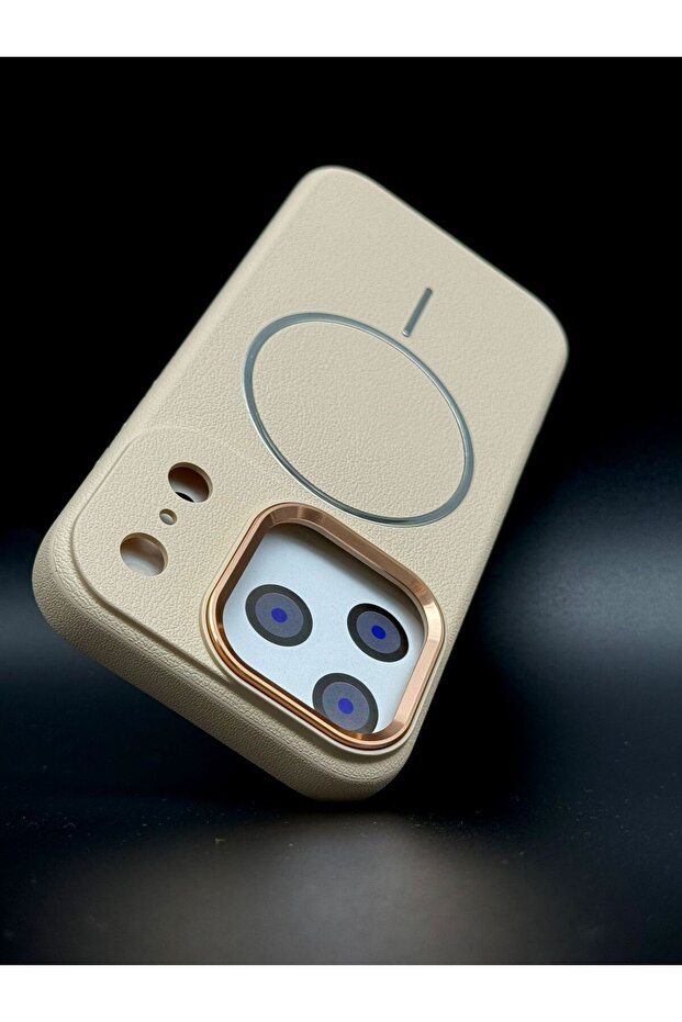 Premium MagSafe Leather Texture Case for iPhone 17 Pro Max – Shockproof, Slim & Wireless Charging