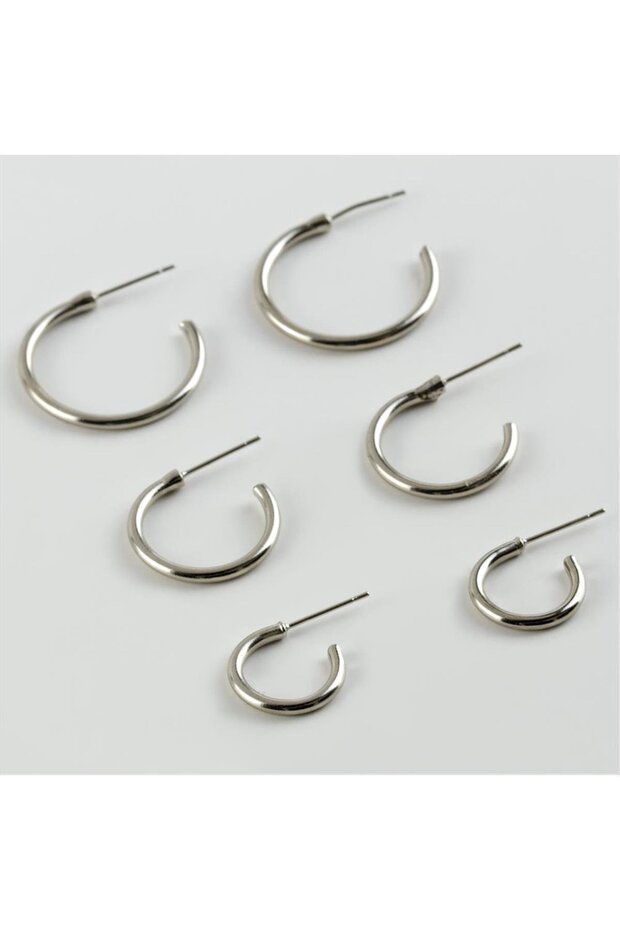 6 قطع حلقة فارغة سميكة - 1