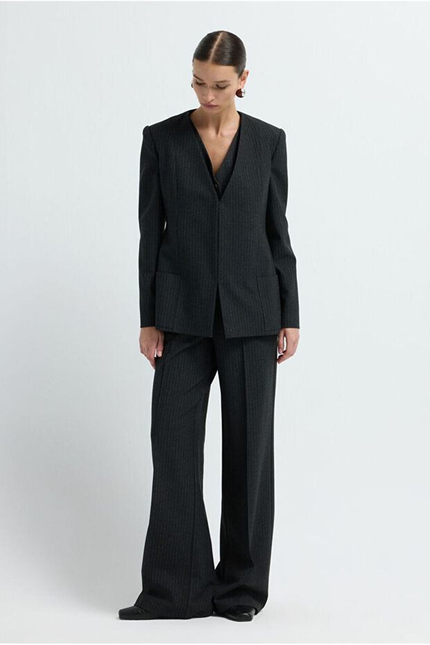 Çizgili Pantolon - 6