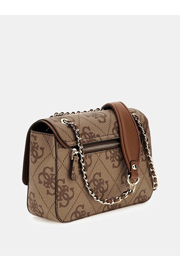 Izzy 4G Logolu Mini Çapraz Çanta HWOS8654190-26K Kahve - 2