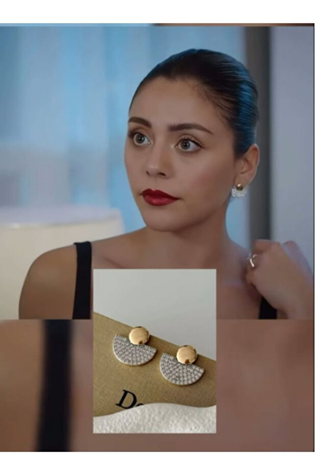 Modern Elegance Küpe - 1