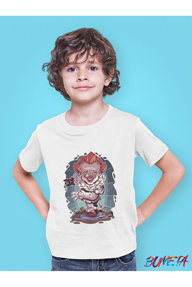 It Pennywise Chibi Cartoon Tv Series Kids Tee T-Shirt
