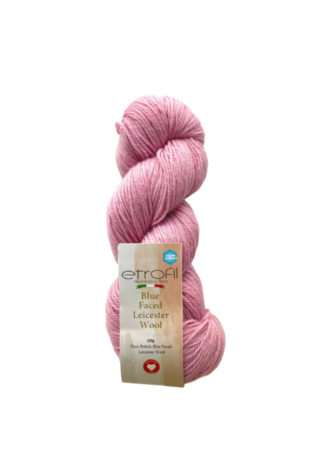 Blue Faced Leicester 100% Wool Hand Knitting Yarn 100 Gr 166 Mt Natural Soft Durable 73227- 1 Piece