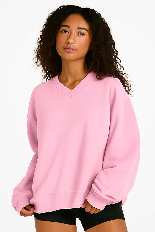 Unisex V-Neck Sweatshirt