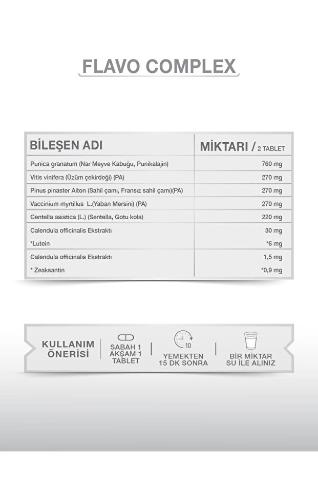 FLAVO COMPLEX 60 TABLET - 4