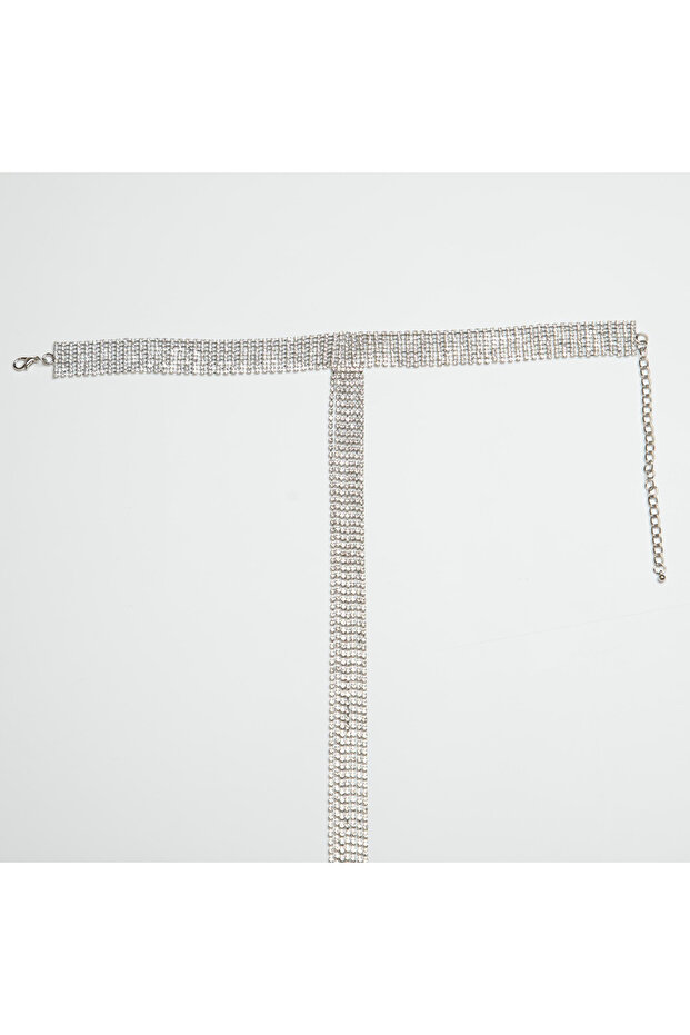 Chocker Argintiu Luxury - 5