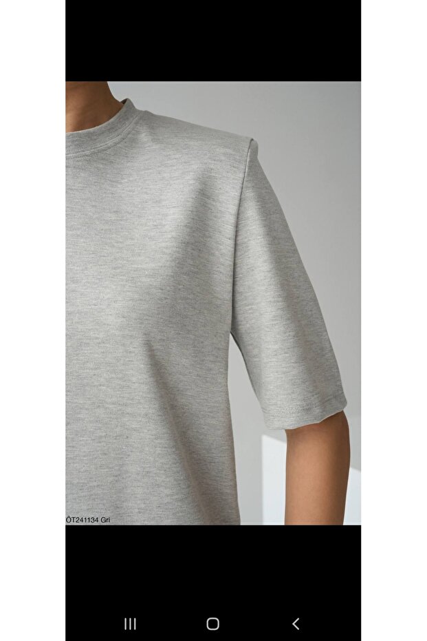 تيشيرت أساسي مبطن - 3