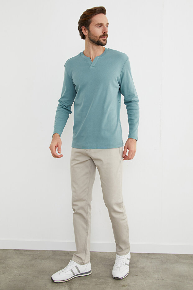 Basic V Yaka Ribanalı Body - 3