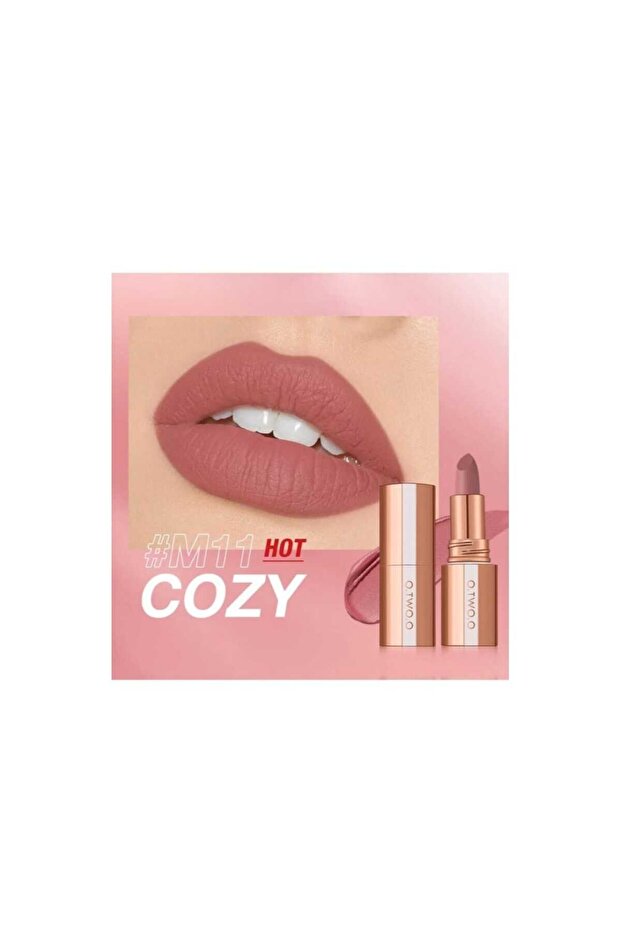 OTWOO SHADE COZY MATTE LIPSTICK LOCK COLOR 24 HOUR LONG LASTING WATERPROOF
