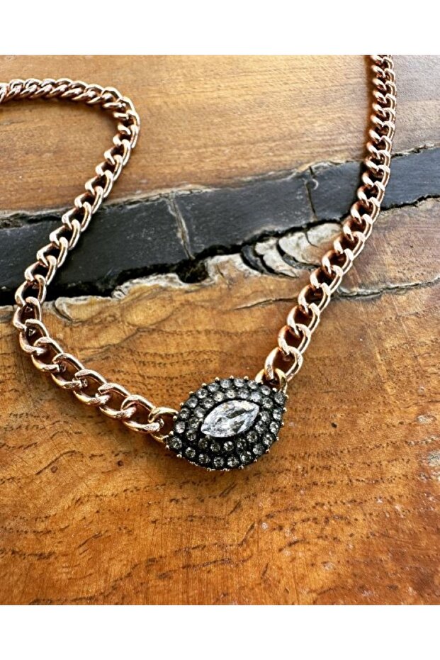 Vintage Göz Kolye - 2