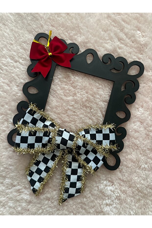 Bowknot Socket Frame Socket Ornament Keychain - 4