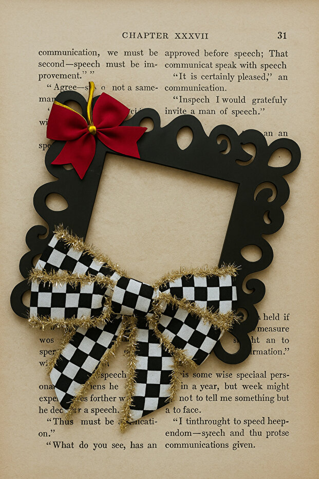 Bowknot Socket Frame Socket Ornament Keychain - 1