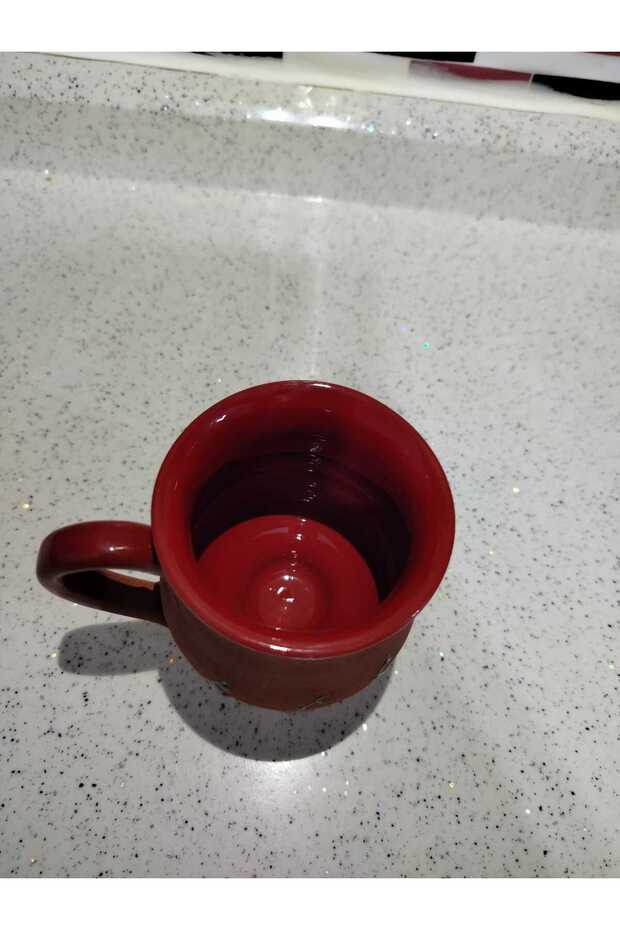 كوب مزخرف بنقش الكرز مصنوع يدويًا - 2