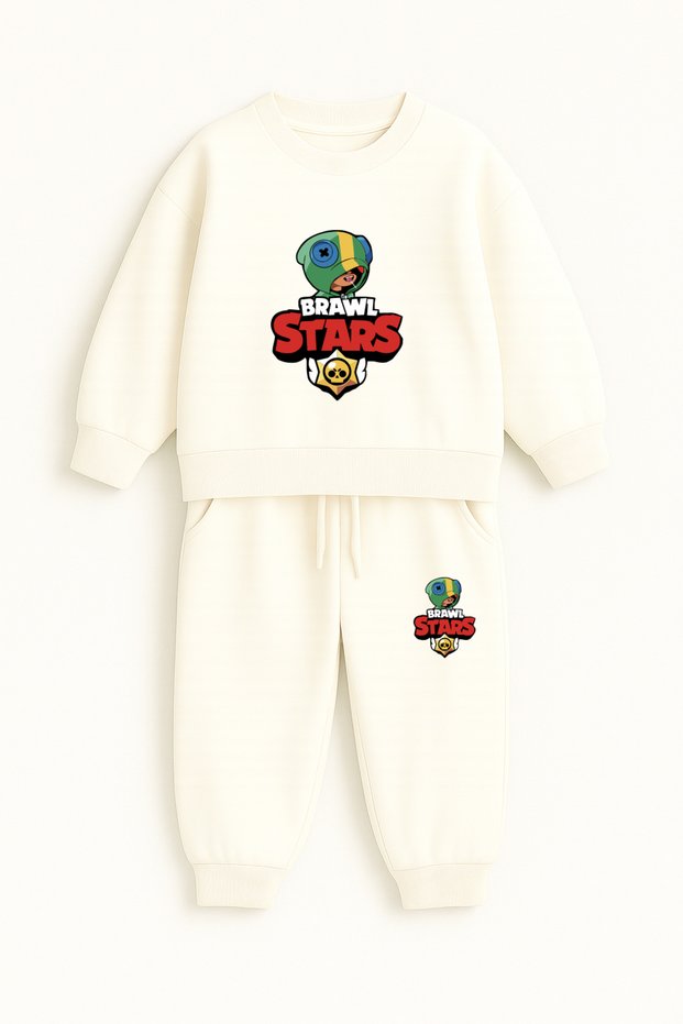 Brawl Stars Printed Children's Premium Compact Children's Set - 2 Piece Sports Set