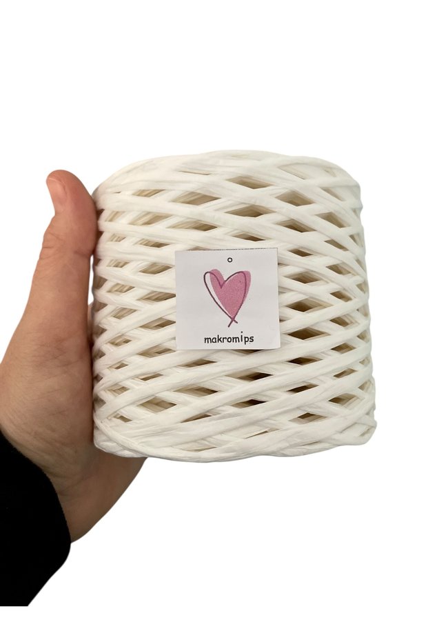 Premium 200 Gr Raffia Hand Knitting Yarn Paper Crochet Straw Natural Bohemian Bag Supla Hat Hobby Yarn