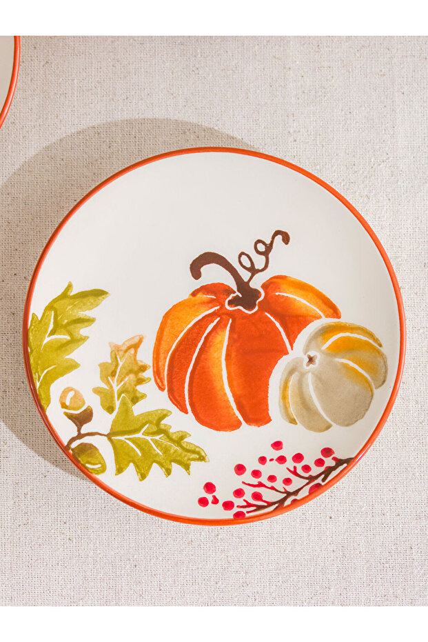 Sparkling Choices from Shining Store |   Printed Ceramic Cake Plate Set of 4 16 cm - 2