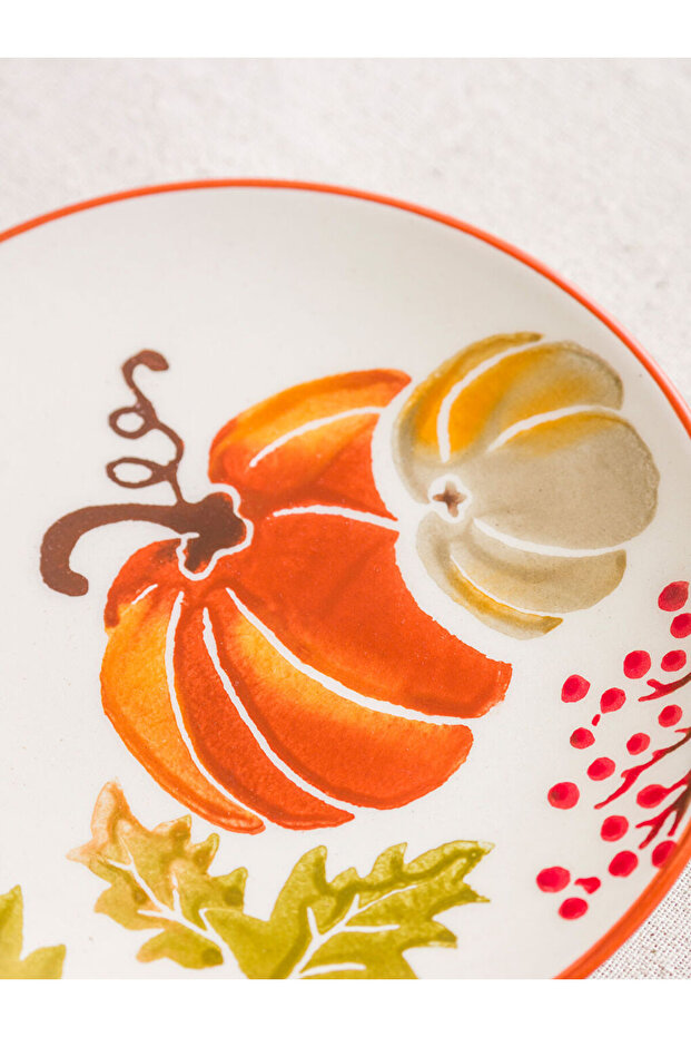 Sparkling Choices from Shining Store |   Printed Ceramic Cake Plate Set of 4 16 cm - 3