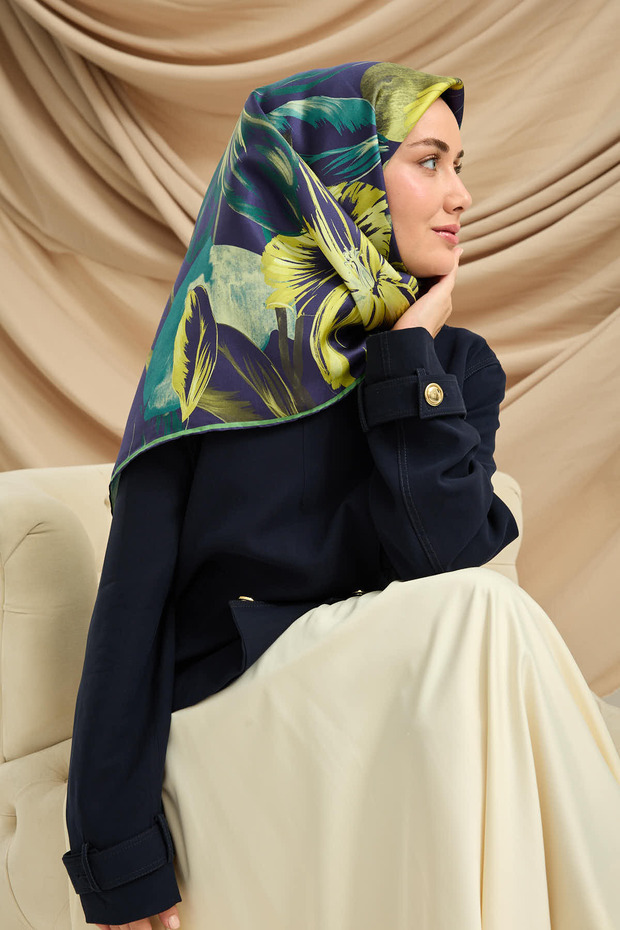 Twill İpek Eşarp 11480-81 - 4