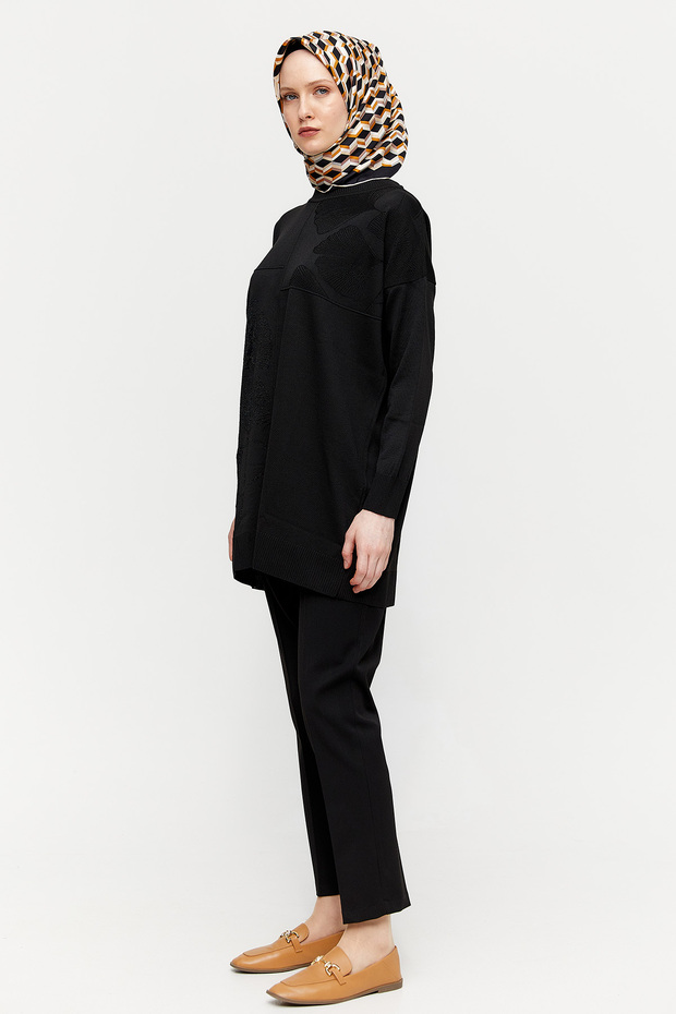 Dar Paça Kışlık Pantolon - 1