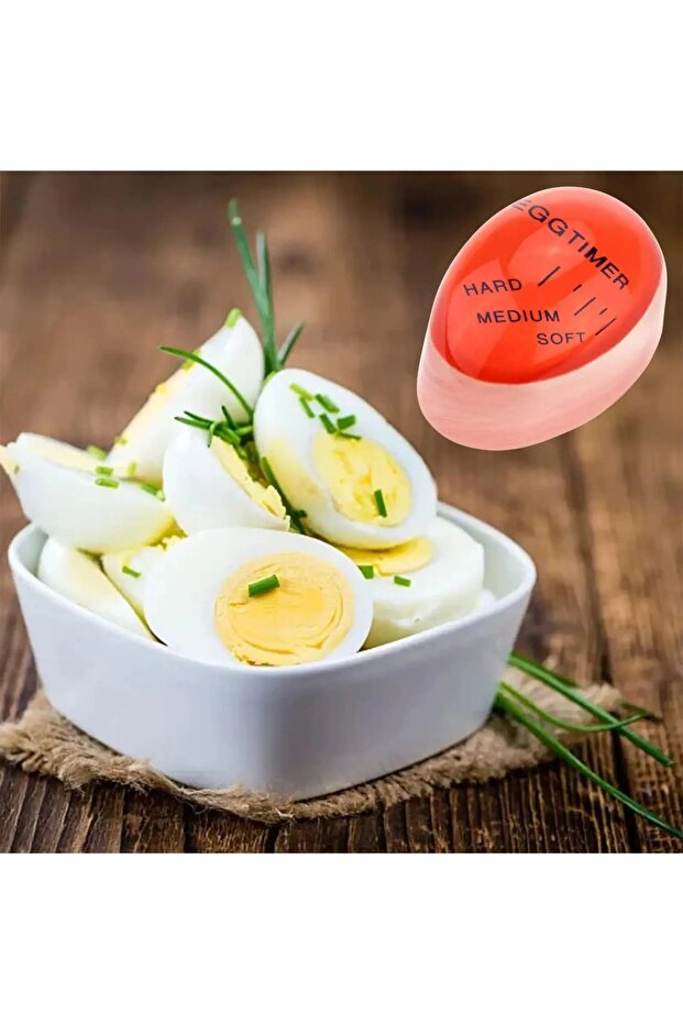 Egg Cooking Timer Gauge Boiling Consistency Indicator Practical Kitchen Gadget with Scale - 6