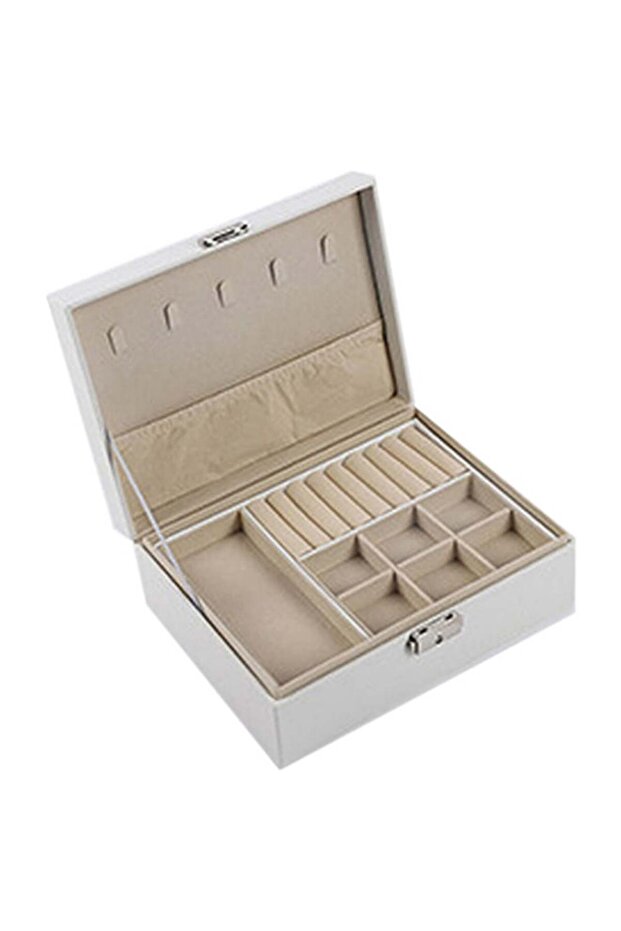 SAPU Two Layer Jewelry Storage Box