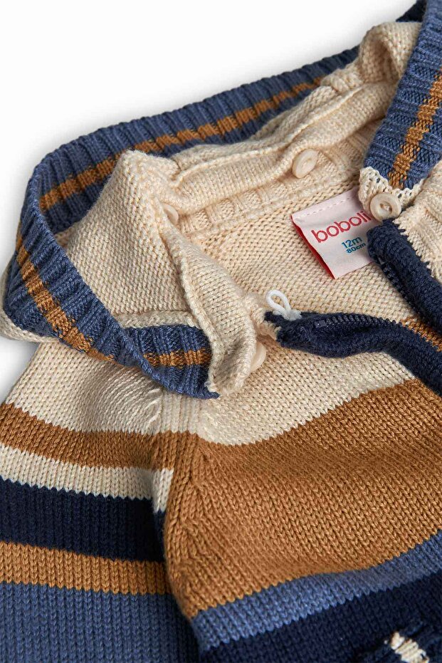 سترة مخططة للأولاد - 4