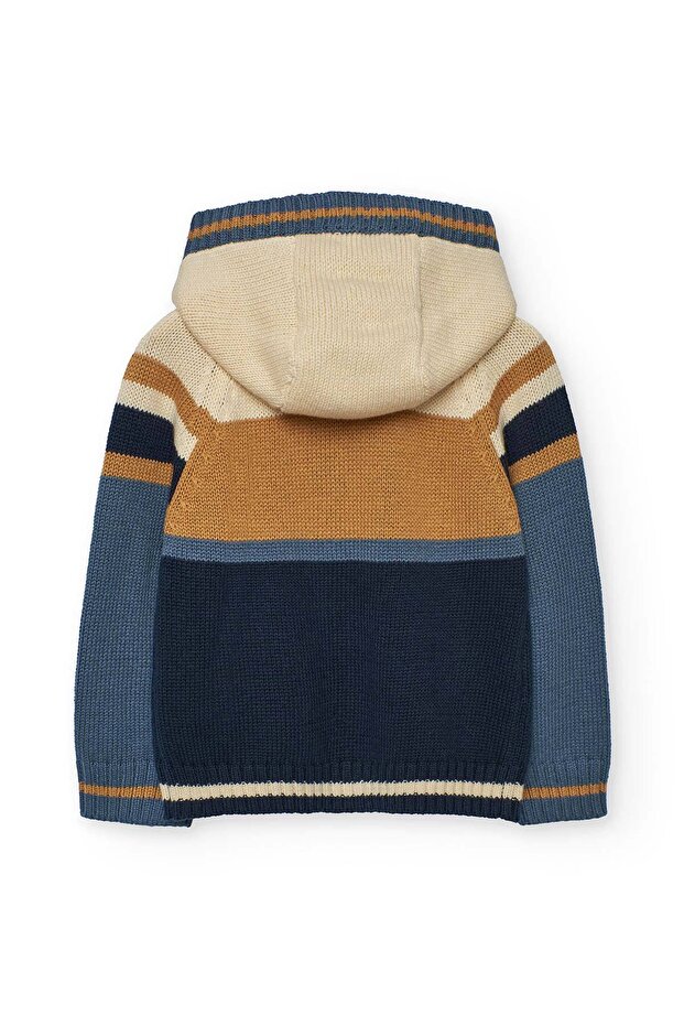 سترة مخططة للأولاد - 3