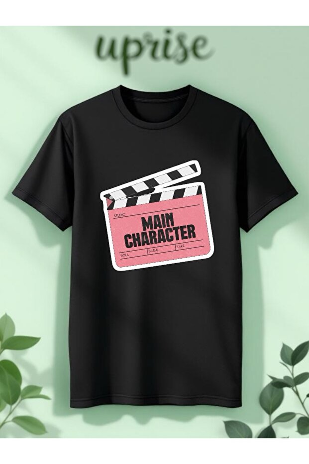 Main Character Printed Cotton Oversize Tshirt