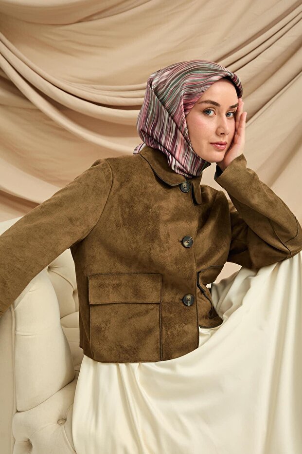 وشاح حرير تويل 11484-45