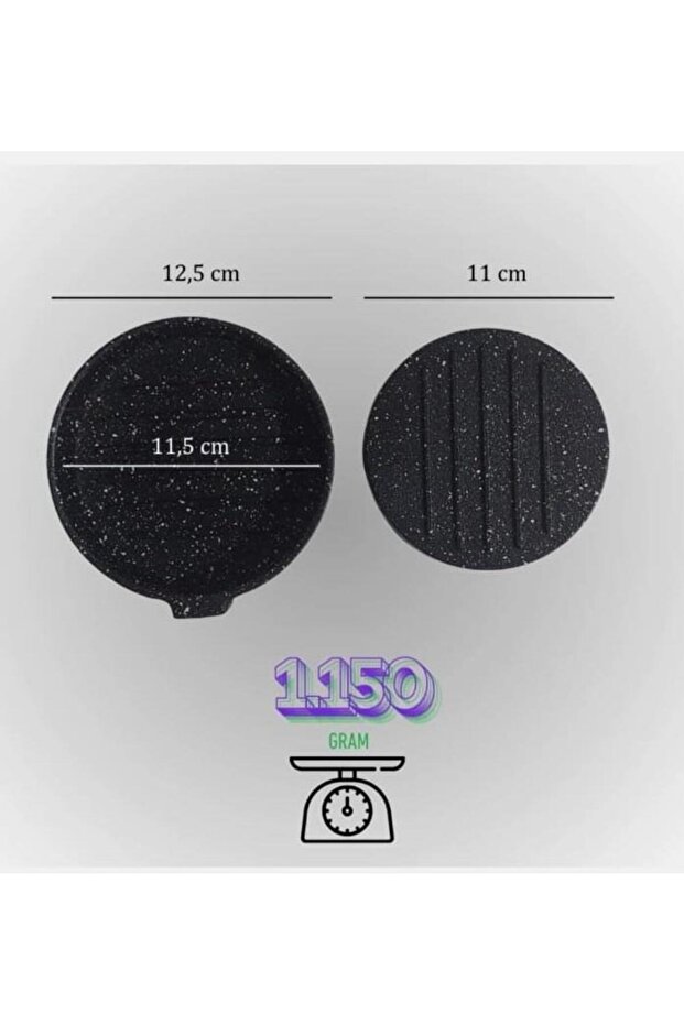 Döküm Burger Press - 6