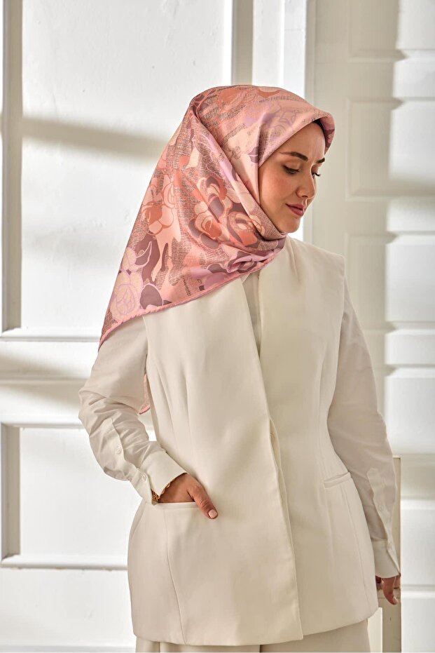 Twill İpek Eşarp 11483-33 - 3