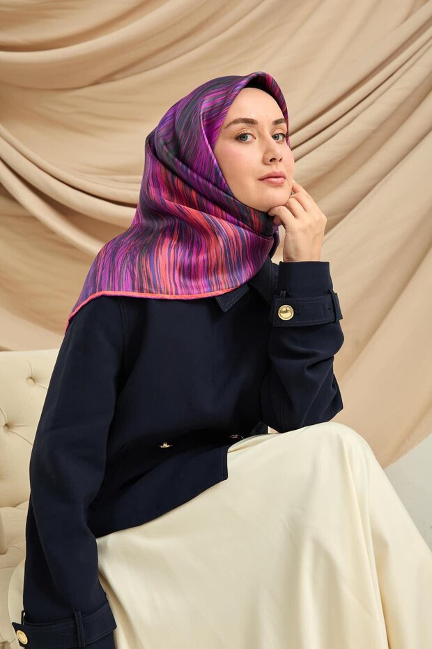 Twill İpek Eşarp 11484-49 - 5