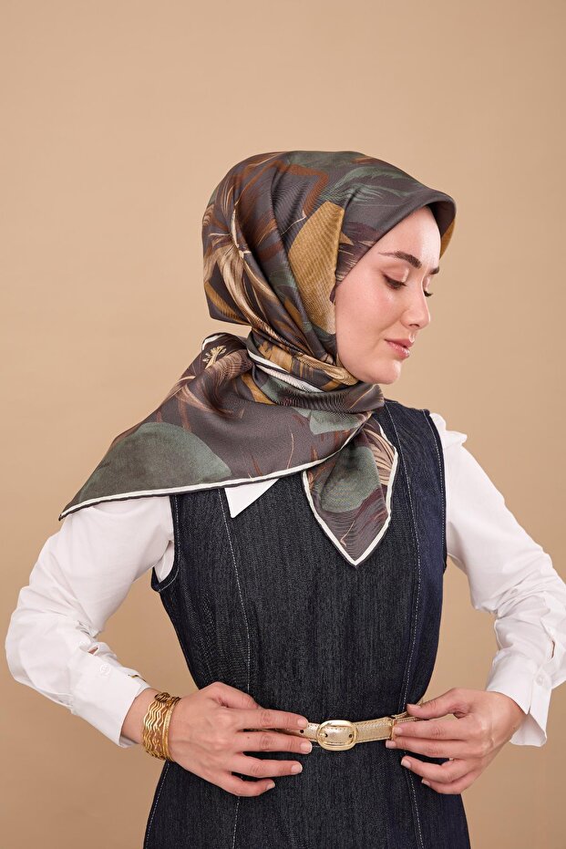 Twill İpek Eşarp 11480-61 - 2