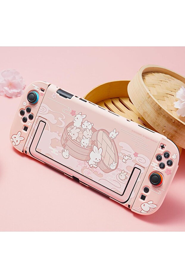 Protective Shell Compatible with Switch 2, Kawaii Cartoon Dockable Case for Switch 2, Anti - 5