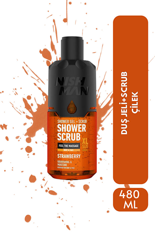 ÇİLEK DUŞ JELİ+SCRUB - 1