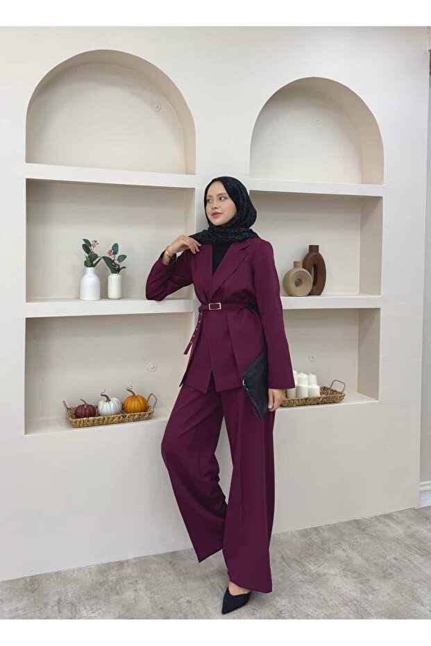 بدلة بليزر بياقة مزدوجة - 2