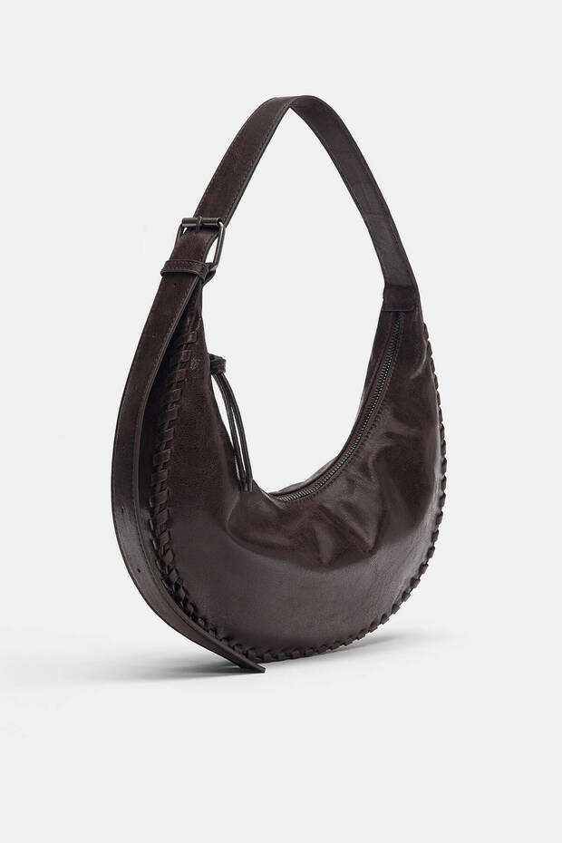 Yarım ay omuz çantası - 1
