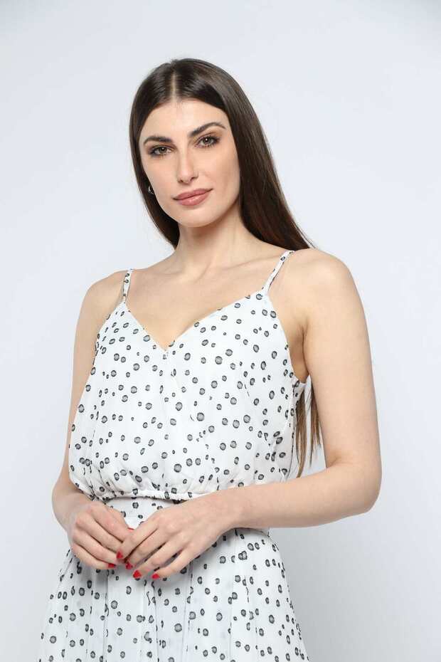 Polka Dot Cami Top - 1
