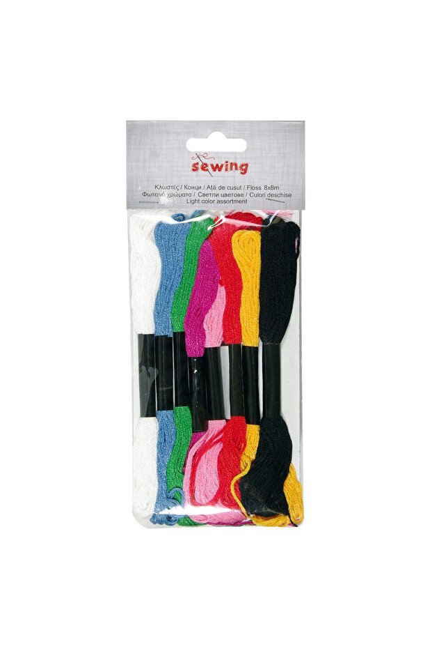 Sewing Thread 8 Colors - 1