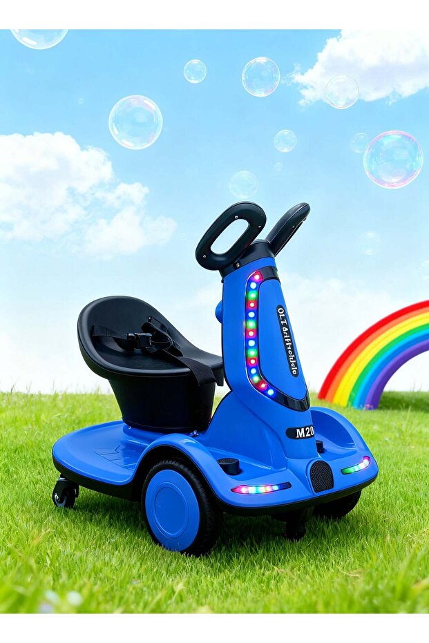 سكوتر كهربائي متعدد الوظائف بأربع عجلات للأطفال (قابس المملكة المتحدة)