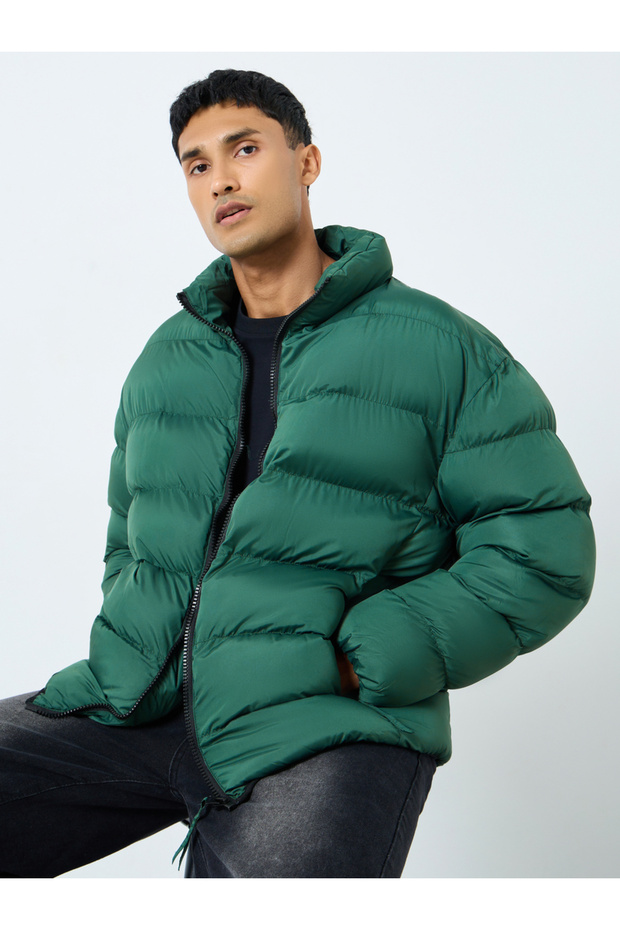 سترات رجالية منفوخة قصة فضفاضة - 3