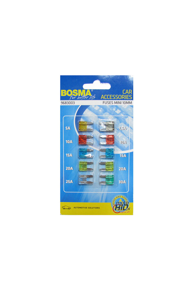 set siguranta plat mini 10Buc - 1