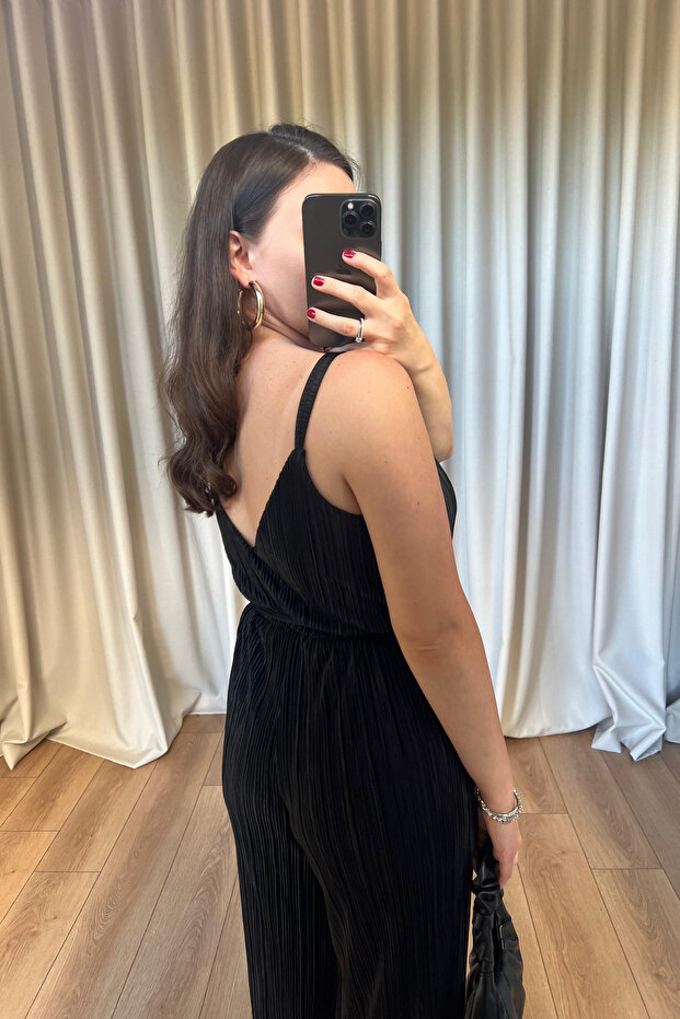 Askılı Piliseli Tulum - 4