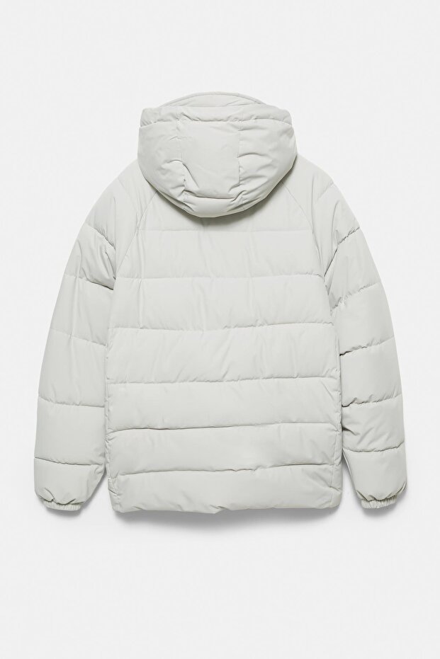 Kapüşonlu şişme STWD mont - 7