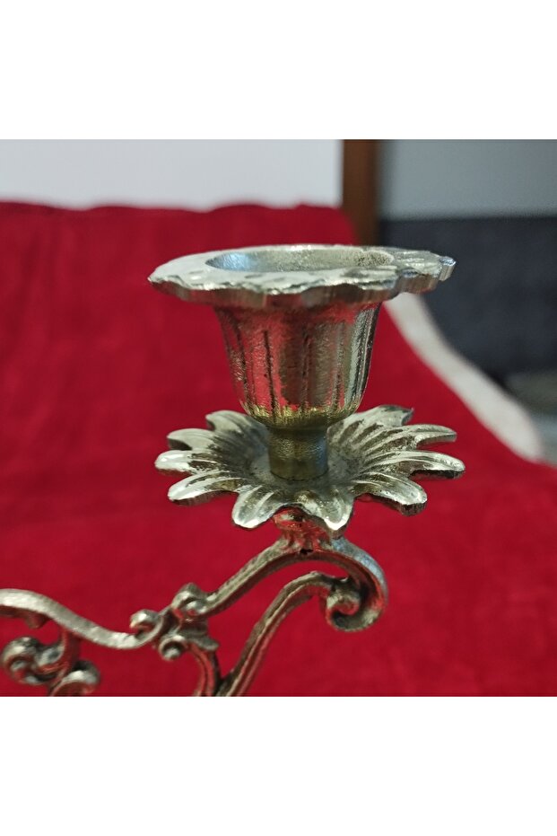 PİRİNÇ 3 KOLLU ŞAMDAN - 3