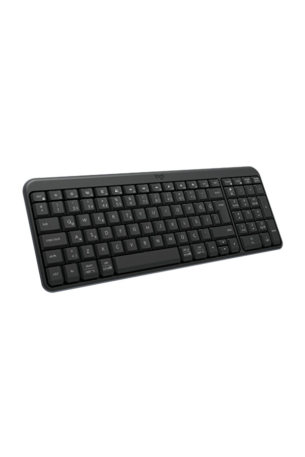 K250 Kablosuz Tam Boyutlu Kompakt Türkçe Bluetooth Klavye, Siyah 920-013460 - 4