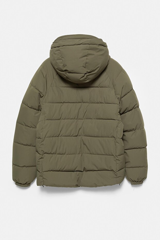 Kapüşonlu şişme STWD mont - 7