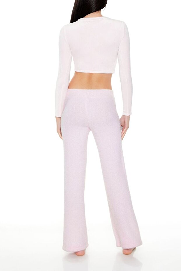 Örgü Flare Pantolon - 4